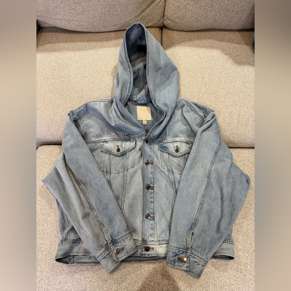 GAP x BÉIS Oversized Denim Jacket in XL EUC